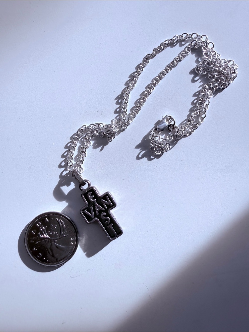 Rare 2014 East Van Cross Sterling Silver Necklace – Susan Fiedler